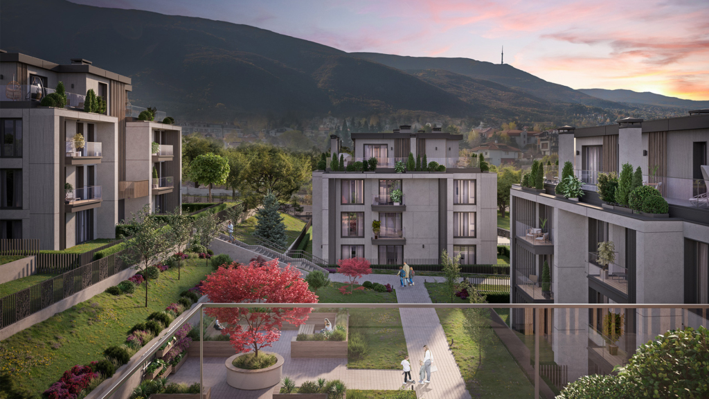 a 3d photo of boyana sense, wide photo, capturing the surroundings